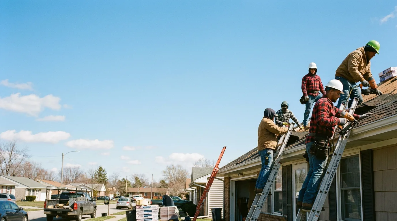 Roofing in Sharps, VA near me